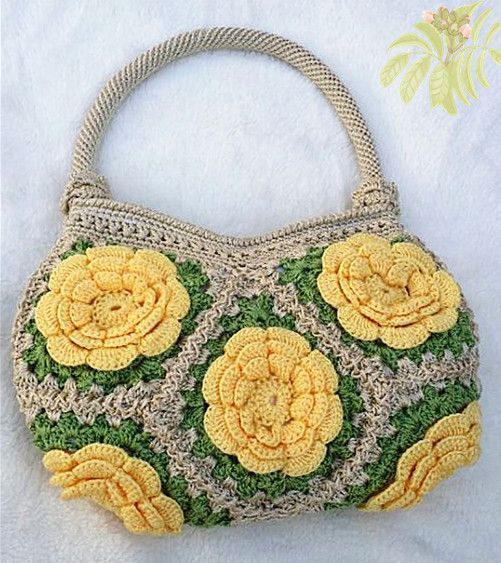 Soft crochet Bag