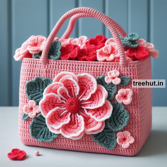 Soft crochet Bag