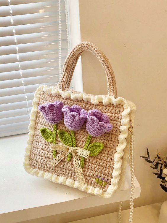 Soft crochet Bag