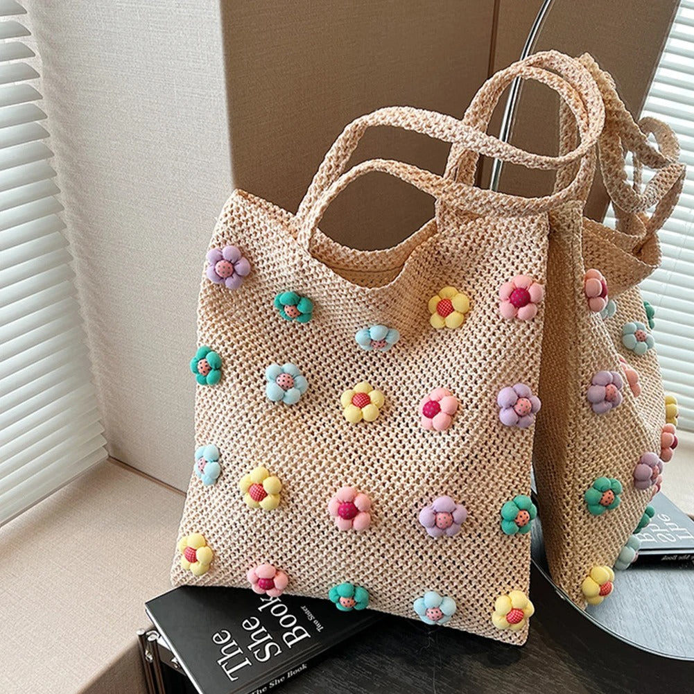 Sweet Flower Beach  Purse