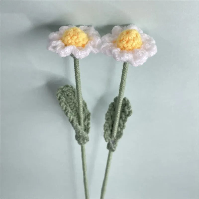 Knitted Artificial Flowers