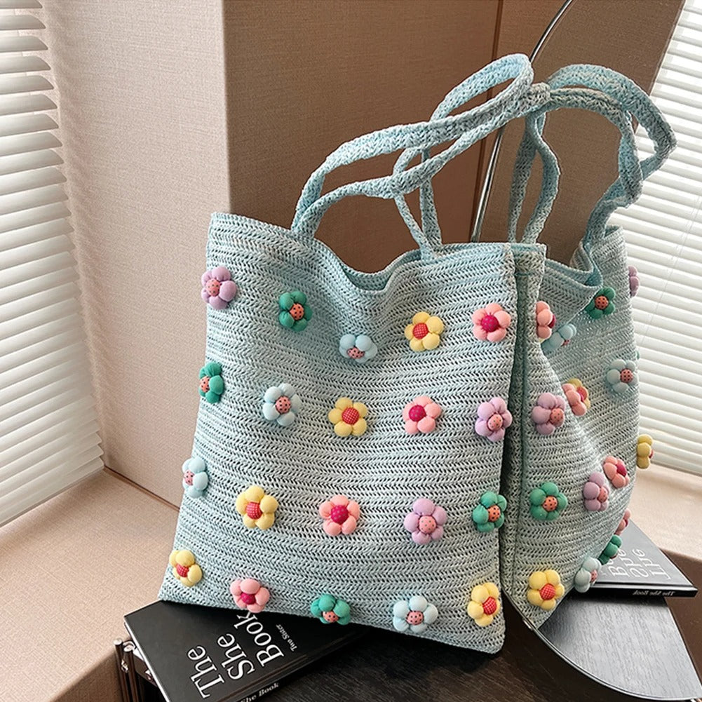 Sweet Flower Beach  Purse